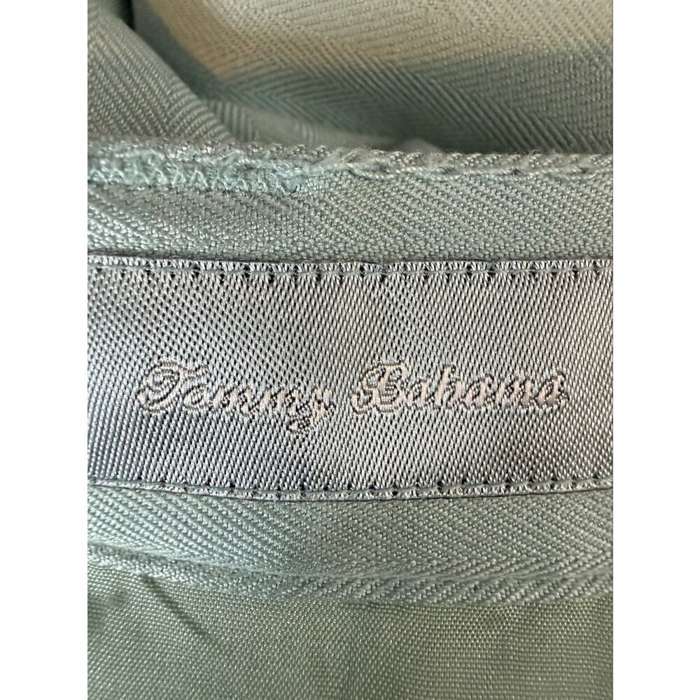 Tommy Bahama 100% Silk Womens Ocean Blue Fully Lined Wide Leg Pants Size 14 - Picture 6 of 11